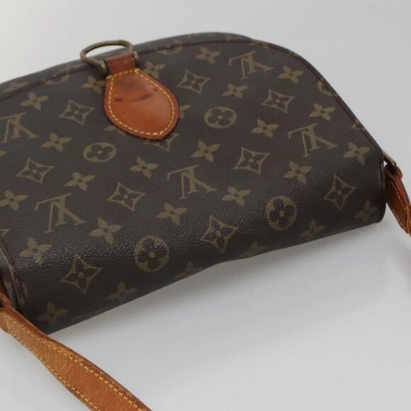 LOUIS VUITTON Monogram Saint Cloud GM Shoulder Bag M51242 LV Auth 140052 - Picture 6 of 15